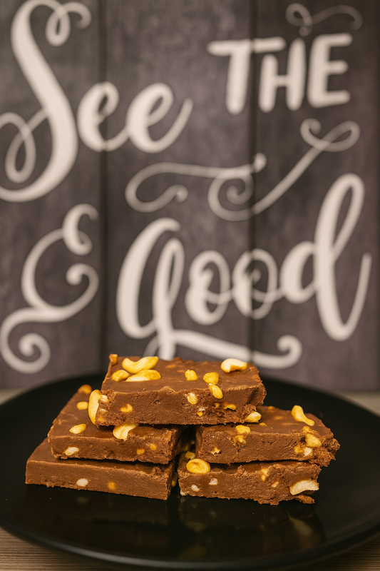 Chocolate Cashew Fudge