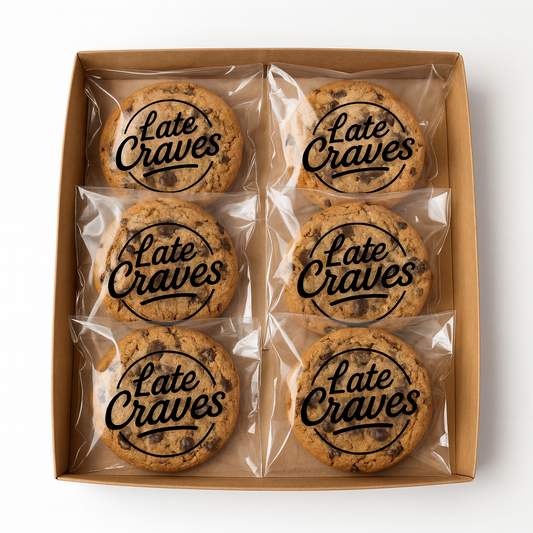 Half Dozen Chocolate Chip Cookies